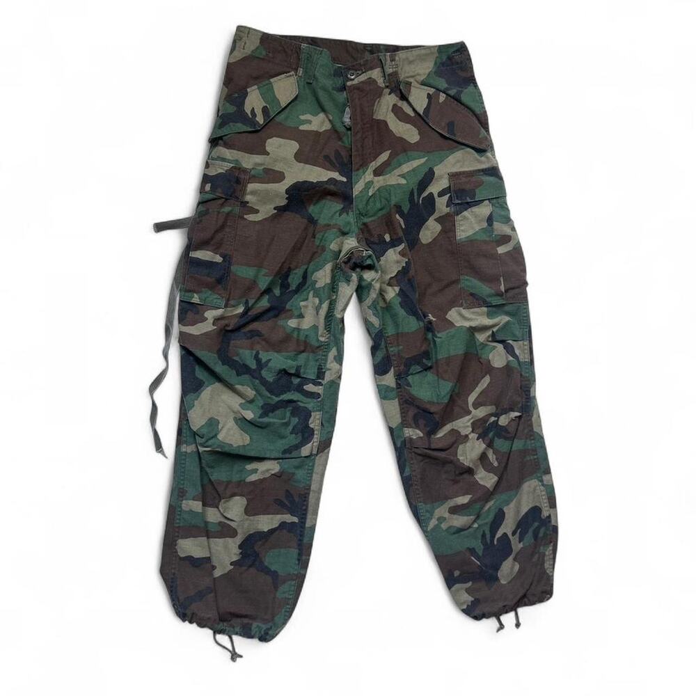 U.S. Army Vintage 80s M65 Cold Weather Field Trousers USA made Cargo Pant 36"